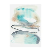 Trademark Fine Art 'Spiral Bloom I' Canvas Art by Jennifer Goldberger