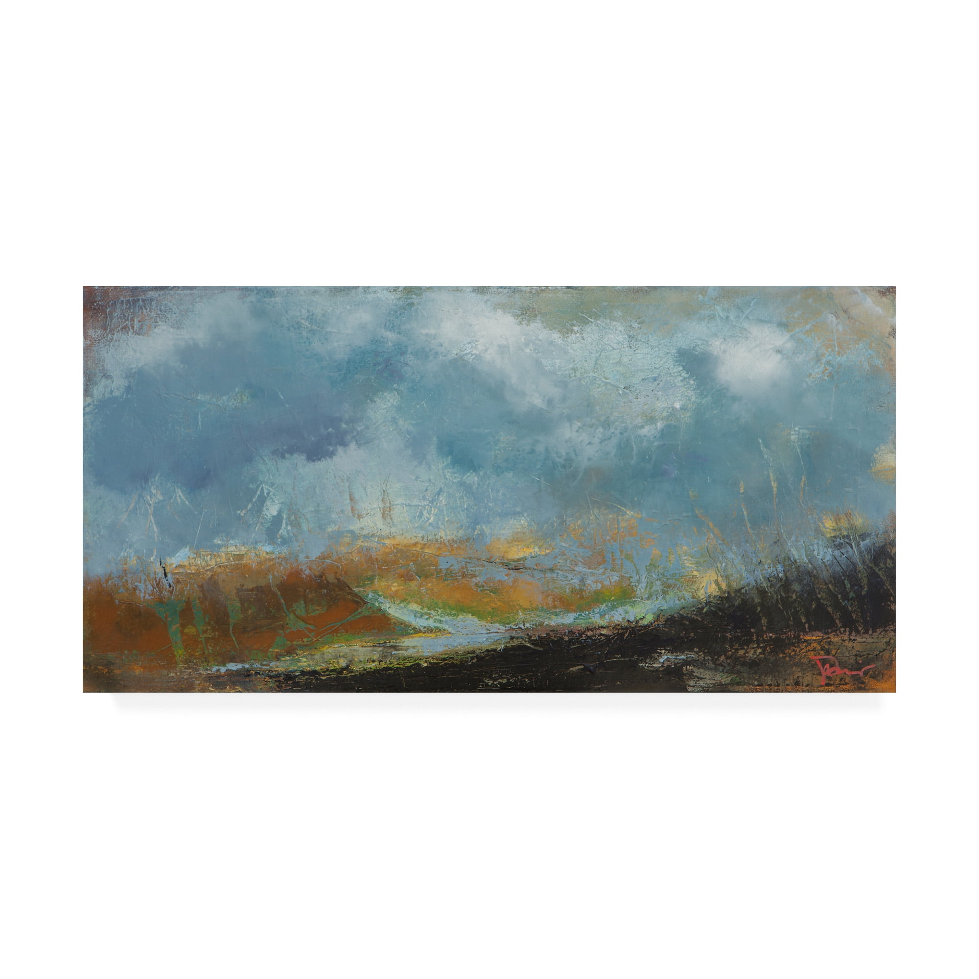 Trademark Fine Art 'Spires' Canvas Art by Patrick Denni