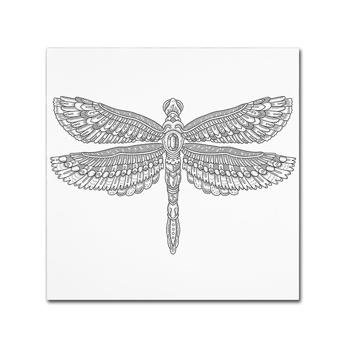 Trademark Fine Art "Spirit Animals 4" Canvas Art by Filippo Cardu