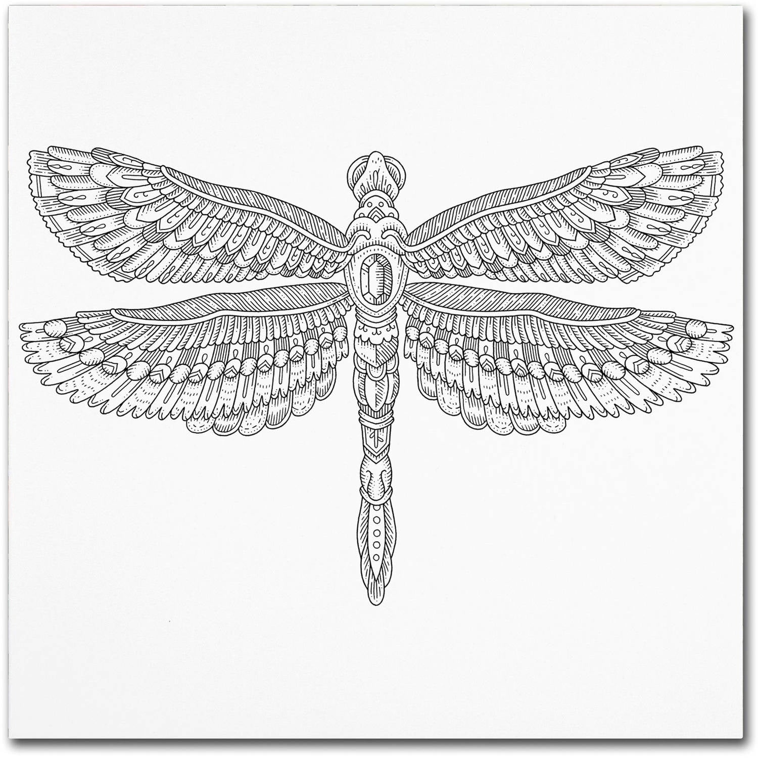 Trademark Fine Art "Spirit Animals 4" Canvas Art by Filippo Cardu