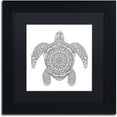 thumbnail image 1 of Trademark Fine Art "Spirit Animals 5" Canvas Art by Filippo Cardu, Black Matte, Black Frame, 1 of 1