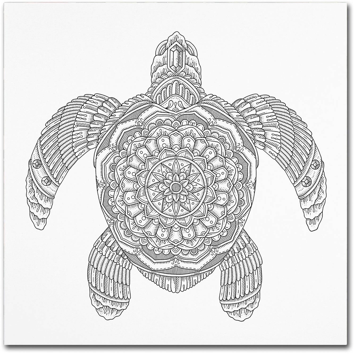 Trademark Fine Art "Spirit Animals 5" Canvas Art by Filippo Cardu