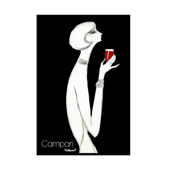 Trademark Fine Art Vintage Lavoie Spirits 25 Canvas Wall Art - 12x19