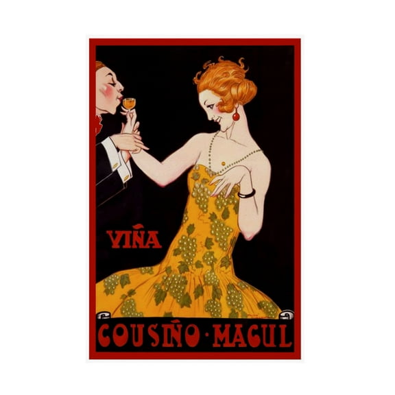 Trademark Fine Art 'Spirits 34A' Canvas Art by Vintage Lavoie