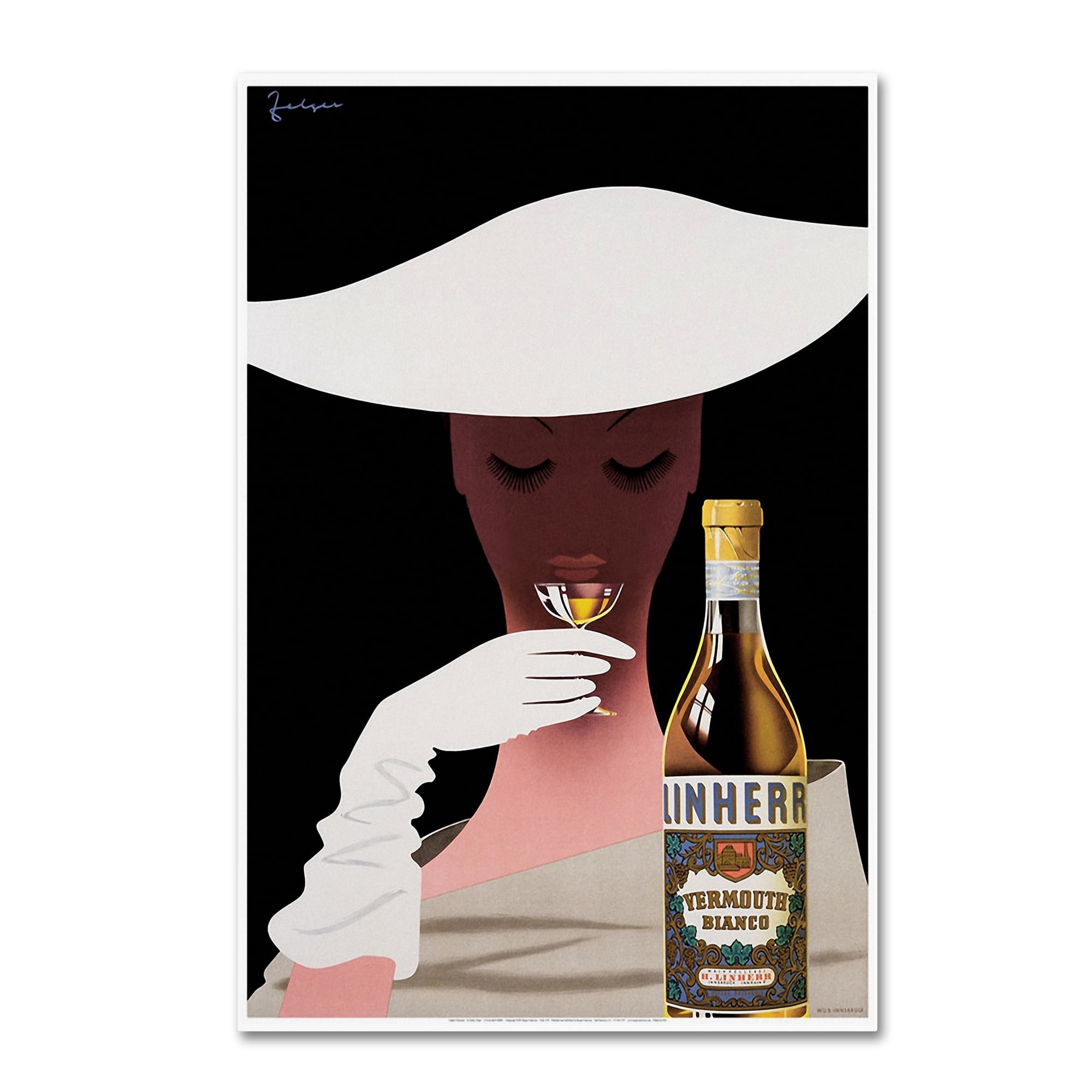 Trademark Fine Art 'Spirits 4' Canvas Art by Vintage Lavoie