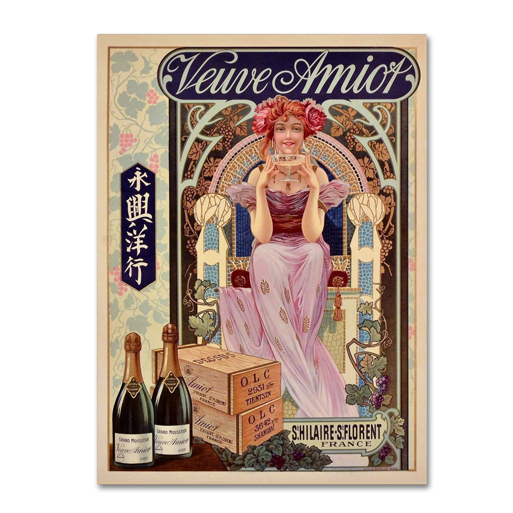 Trademark Fine Art 'Spirits 8' Canvas Art by Vintage Lavoie