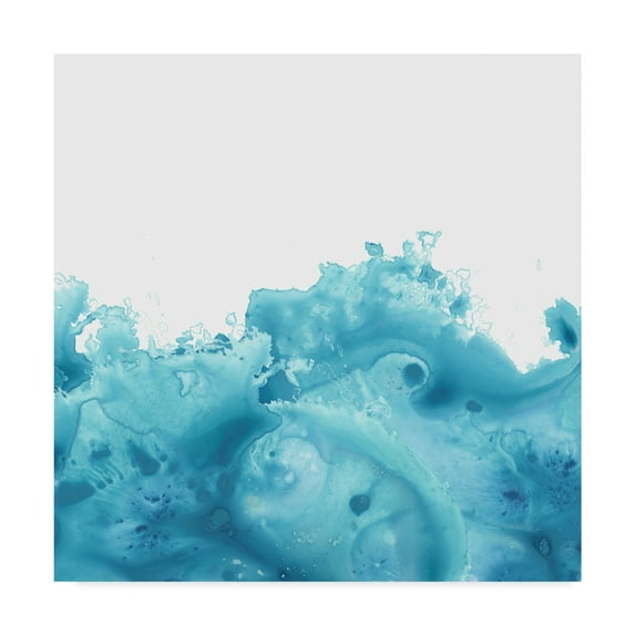 Trademark Fine Art 'Splash Wave VI' Canvas Art by June Erica Vess