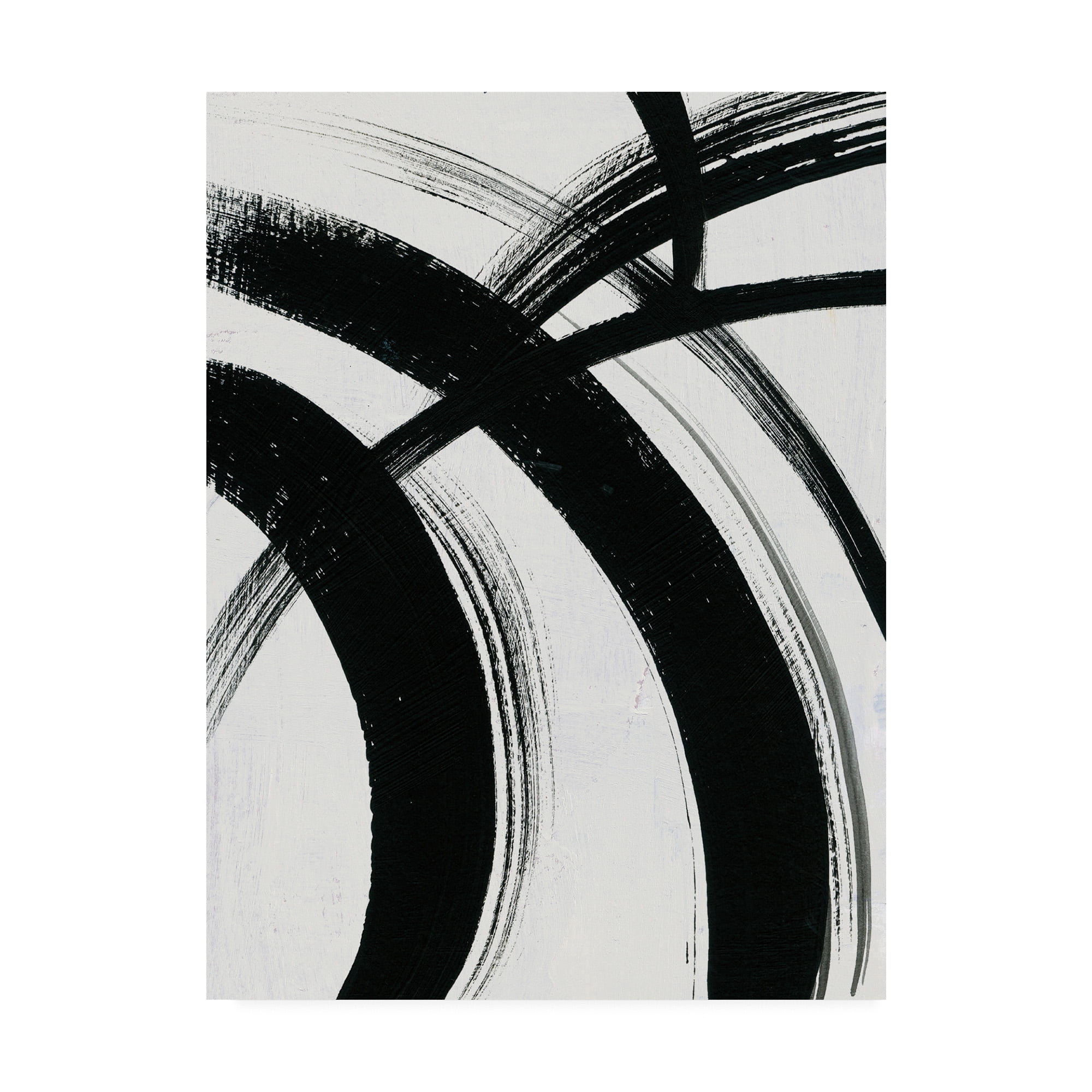 Trademark Fine Art 'Spontaneous I Brush' Canvas Art by Farida Zaman