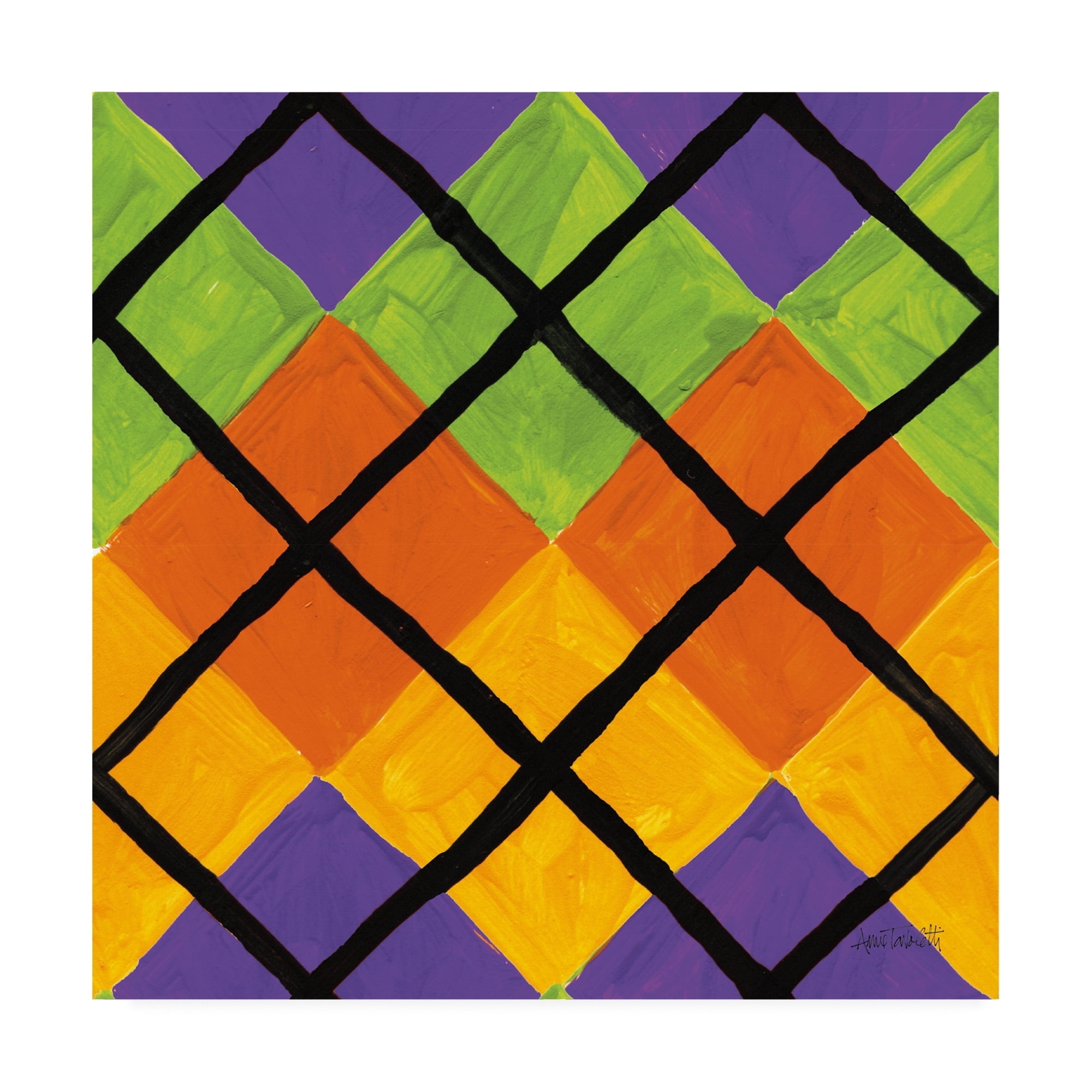 Trademark Fine Art 'Spooky Fun Pattern IV' Canvas Art by Anne Tavoletti