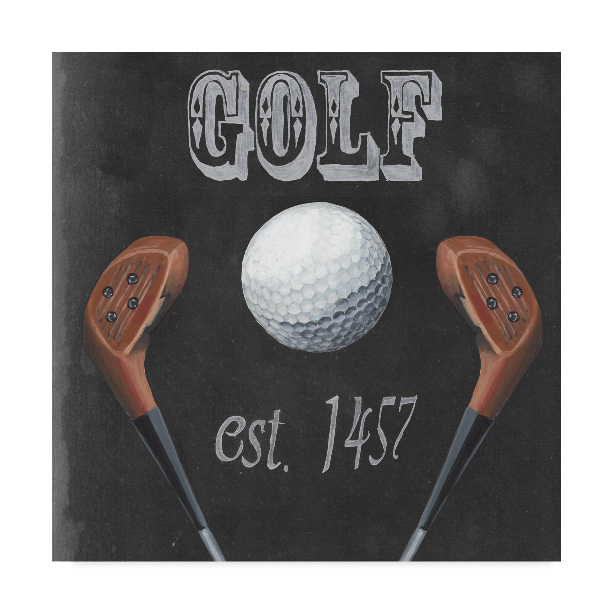 Trademark Fine Art 'Sporting History III' Canvas Art by Naomi McCavitt