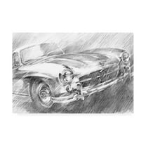 Trademark Fine Art 'Sports Car Study I' Canvas Art by Ethan Harper
