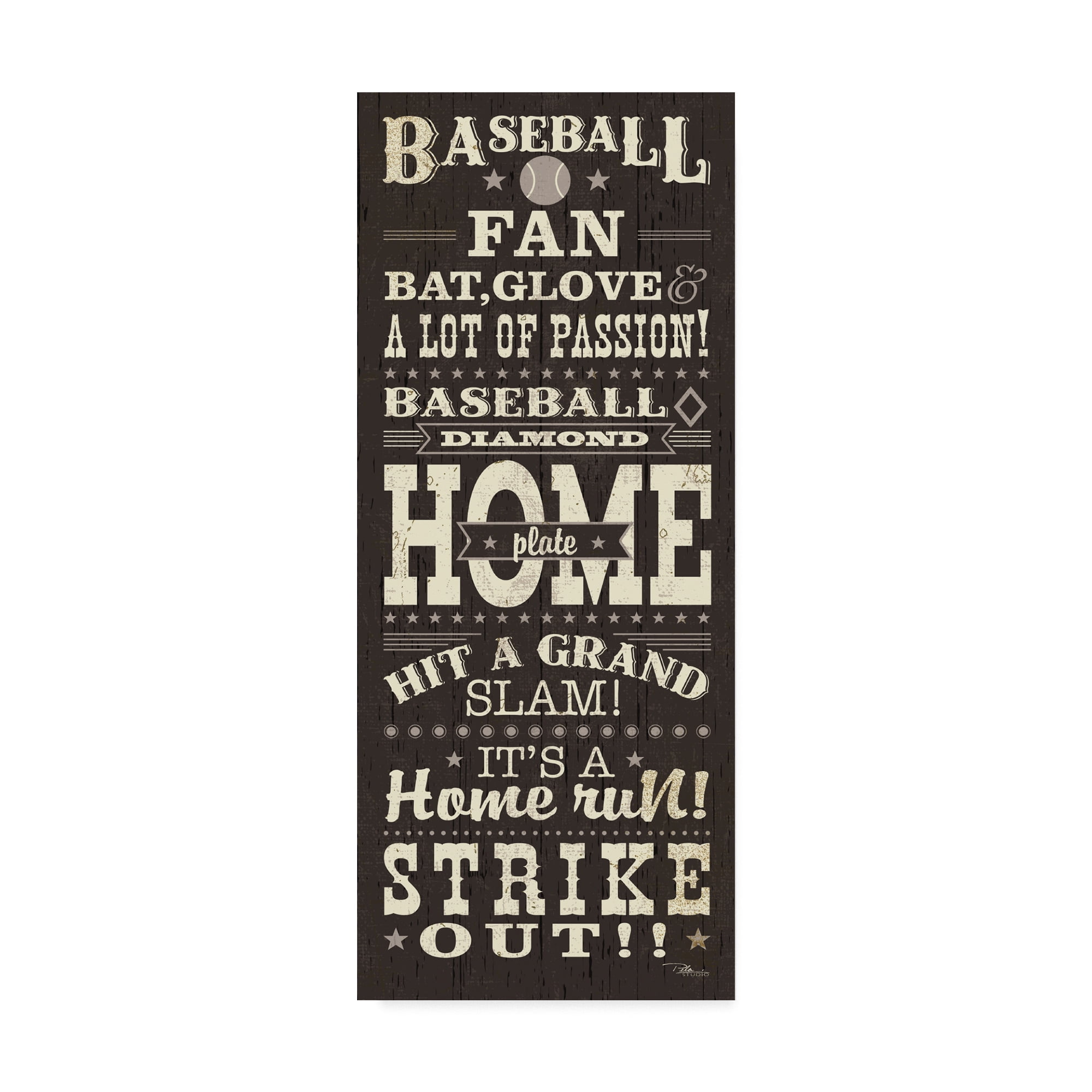 Trademark Fine Art 'Sports Lovers II' Canvas Art by Pela Studio