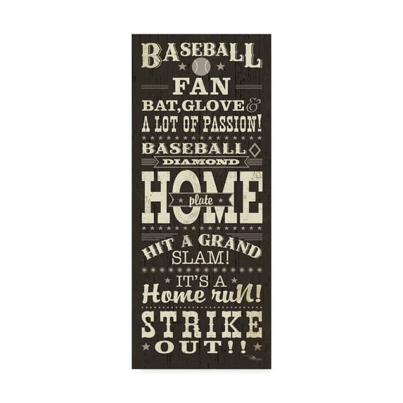 Trademark Fine Art 'Sports Lovers II' Canvas Art by Pela Studio