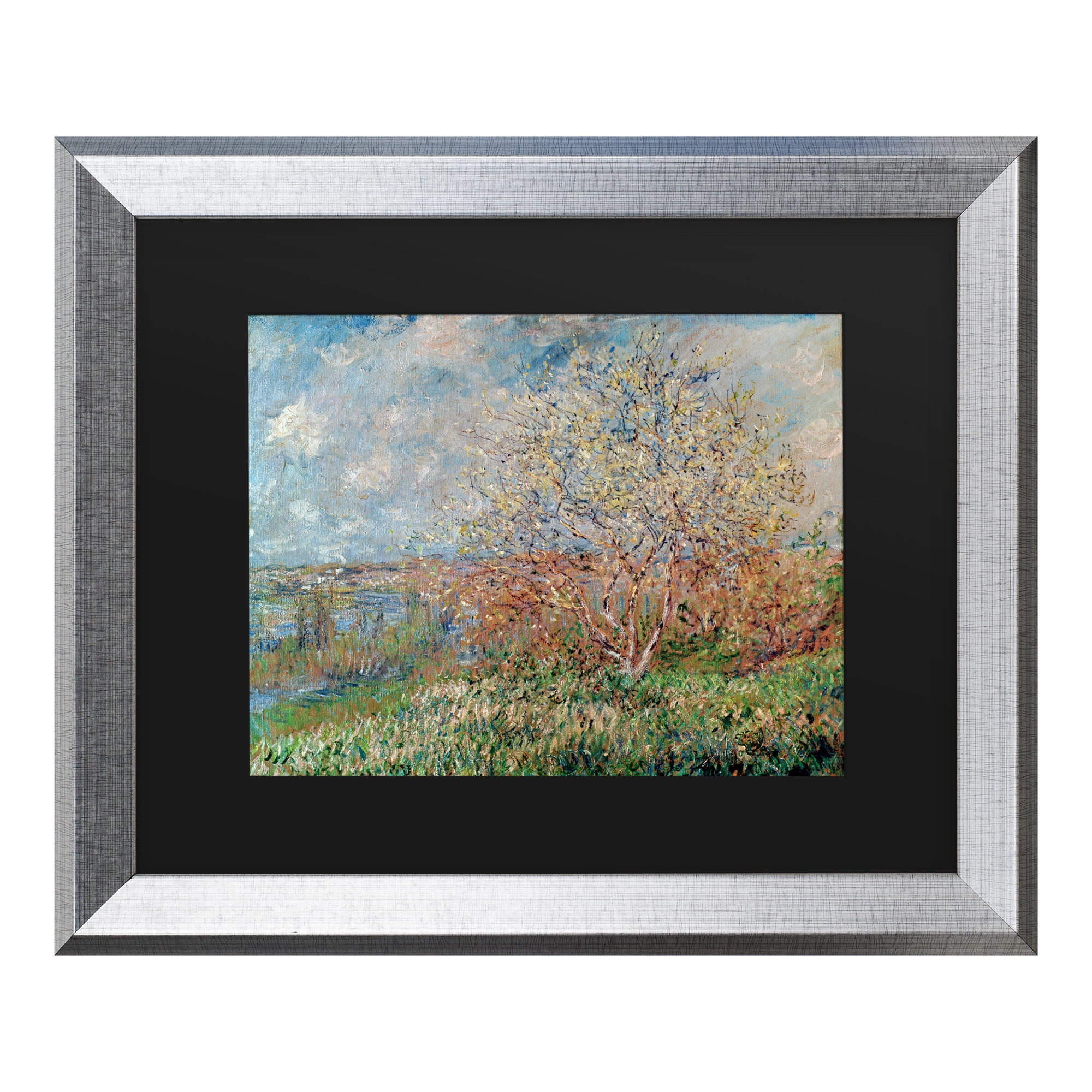 Trademark Fine Art 'Spring 1880' Canvas Art by Claude Monet