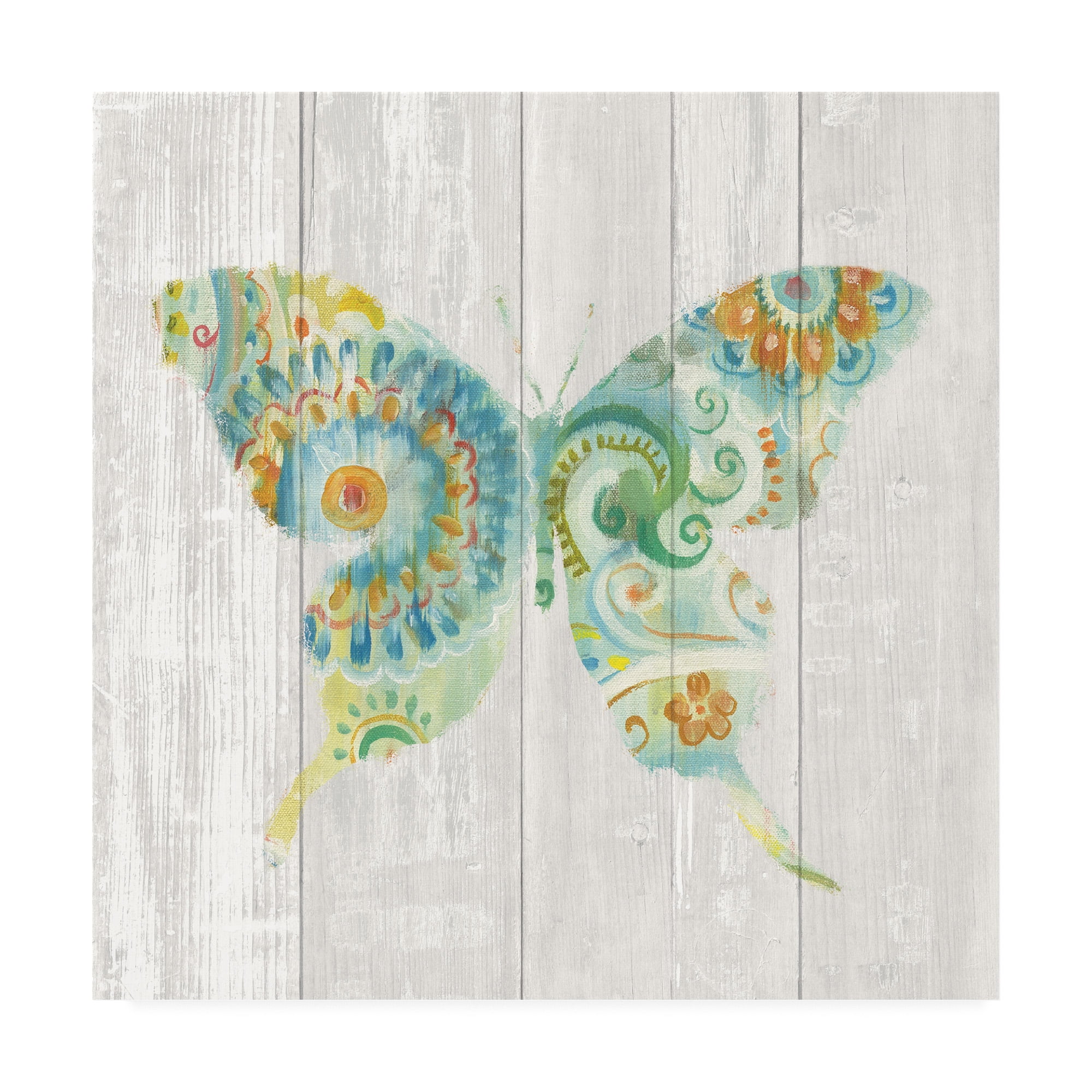 Trademark Fine Art 'Spring Dream Paisley IX' Canvas Art by Danhui Nai