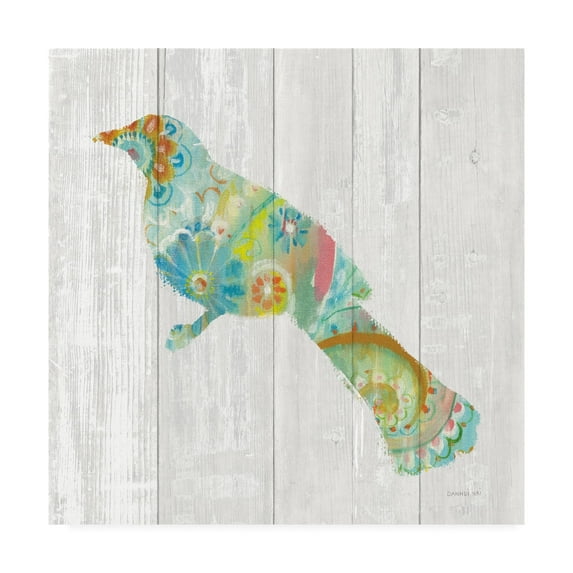 Trademark Fine Art 'Spring Dream Paisley XI' Canvas Art by Danhui Nai