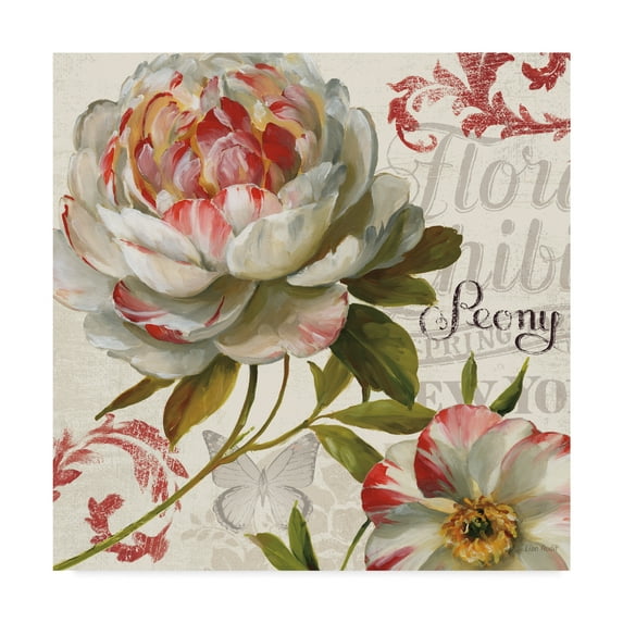 Trademark Fine Art 'Spring Flair III' Canvas Art by Lisa Audit