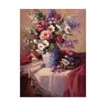 thumbnail image 1 of Trademark Fine Art 'Spring Fling Pink Purple' Canvas Art by Maxine Johnston, 1 of 4