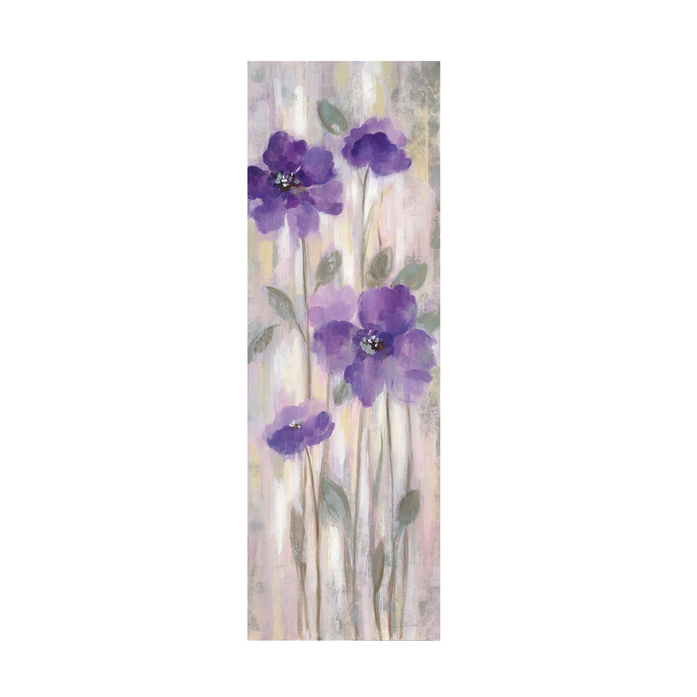 Trademark Fine Art 'Spring Florals I' Canvas Art by Silvia Vassileva