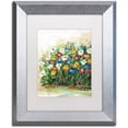 thumbnail image 1 of Trademark Fine Art "Spring Flowers in a Vase 10" Canvas Art by Hai Odelia, White Matte, Silver Frame, 1 of 4