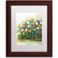 thumbnail image 1 of Trademark Fine Art "Spring Flowers in a Vase 10" Canvas Art by Hai Odelia, White Matte, Wood Frame, 1 of 4