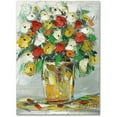 thumbnail image 1 of Trademark Fine Art "Spring Flowers in a Vase 11" Canvas Art by Hai Odelia, 1 of 3