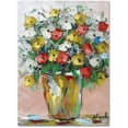 thumbnail image 1 of Trademark Fine Art "Spring Flowers in a Vase 6" Canvas Art by Hai Odelia, 1 of 3