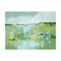Trademark Fine Art 'Spring Green I' Canvas Art by Christina Long