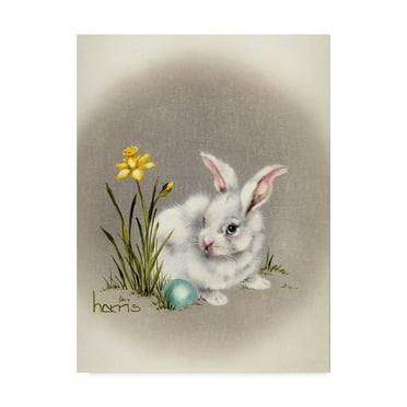 Trademark Fine Art 'Spring Is Ear' Canvas Art by Peggy Harris