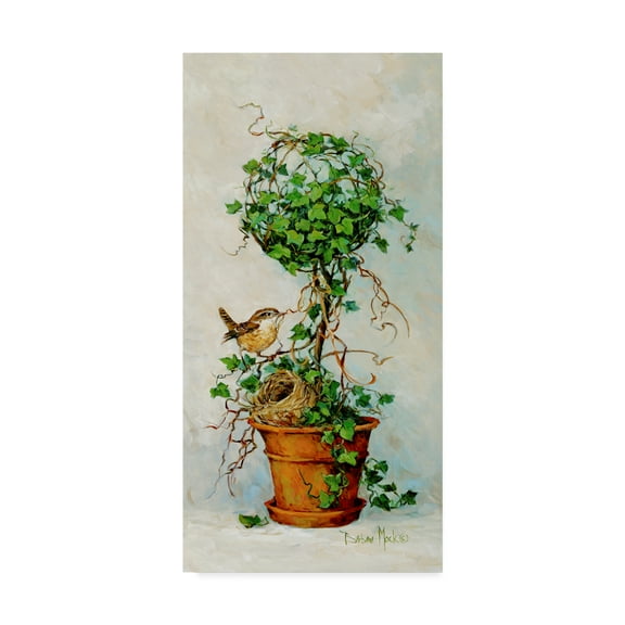 Trademark Fine Art ' Spring Nesting 2' Canvas Art by Barbara Mock