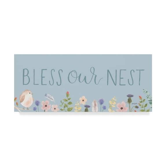 Trademark Fine Art 'Spring Sentiments V' Canvas Art by Jenaya Jackson