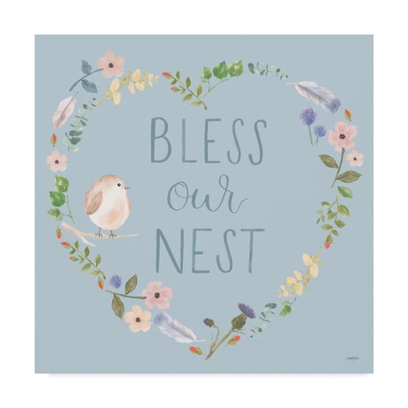 Trademark Fine Art 'Spring Sentiments VII' Canvas Art by Jenaya Jackson