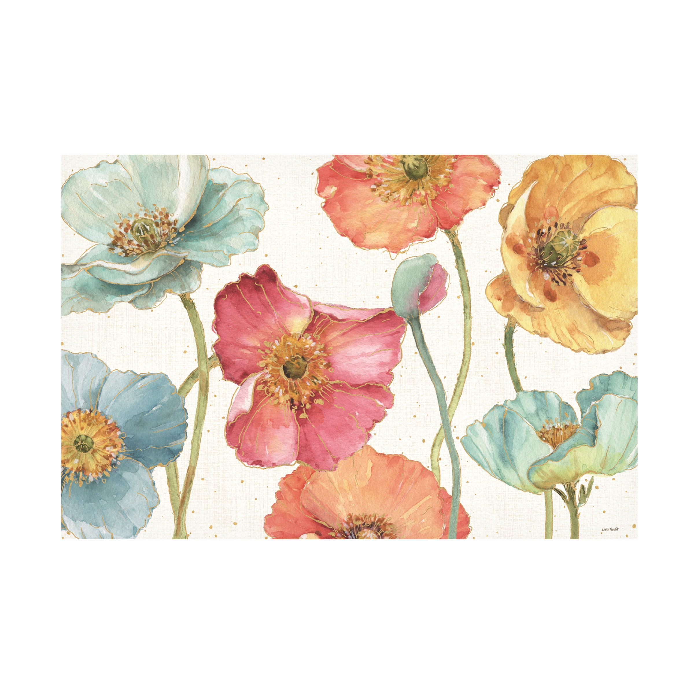 Trademark Fine Art 'Spring Softies I' Canvas Art by Lisa Audit