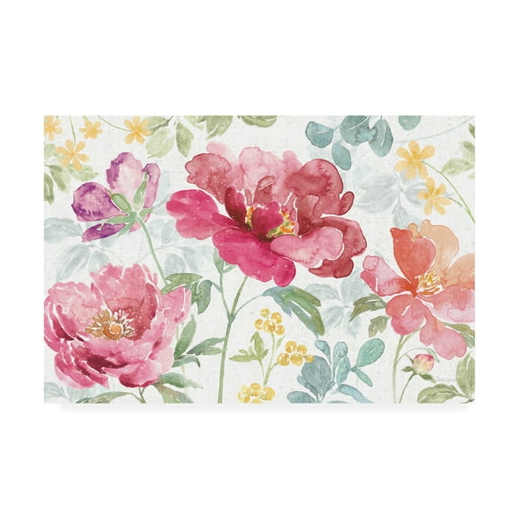 Trademark Fine Art 'Springtime Bloom I' Canvas Art by Beth Grove