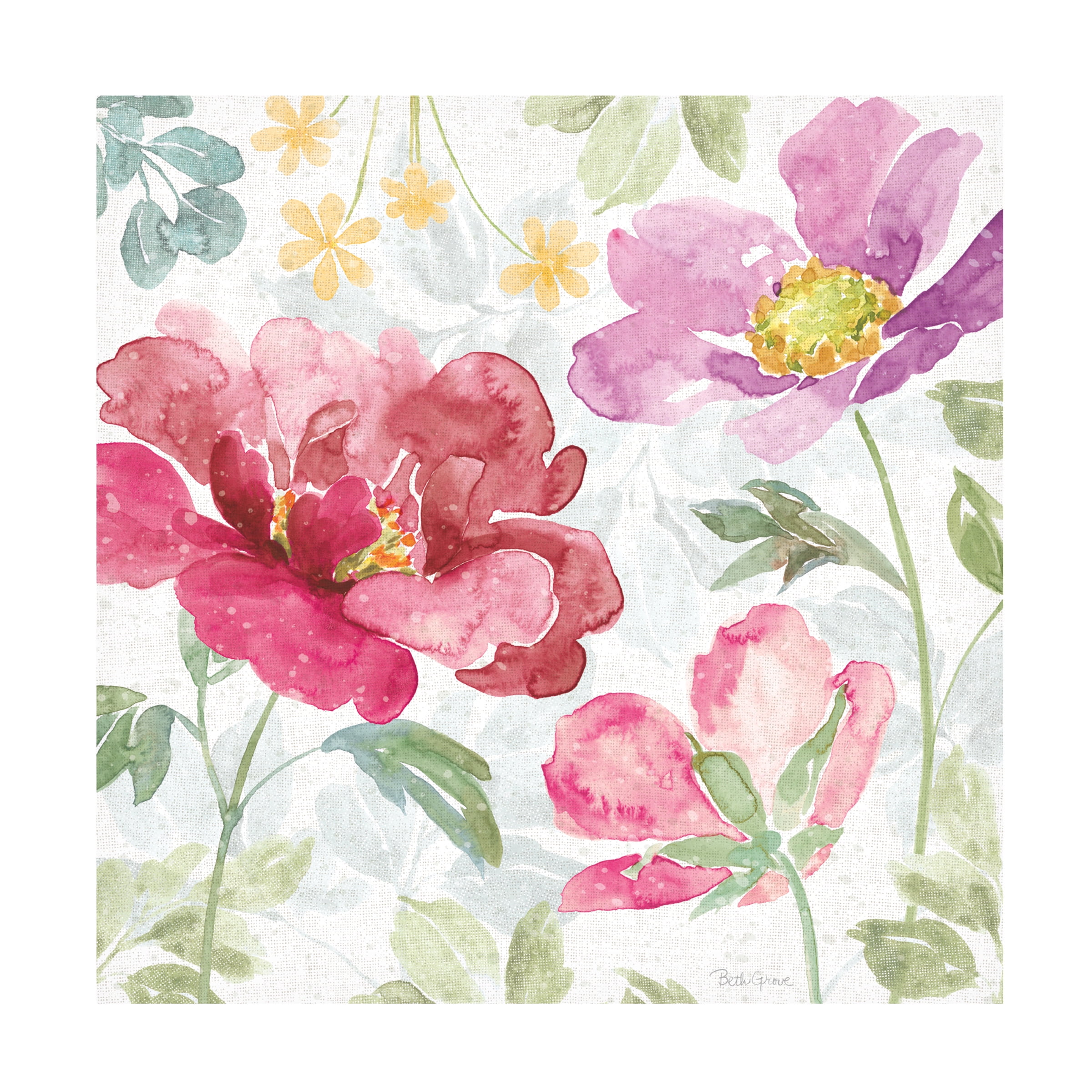 Trademark Fine Art 'Springtime Bloom II' Canvas Art by Beth Grove