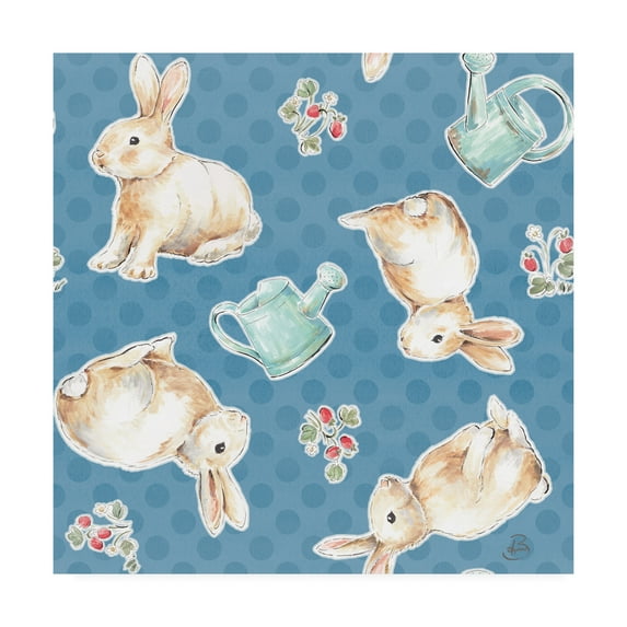 Trademark Fine Art 'Springtime Pattern IIID' Canvas Art by Daphne Brissonnet