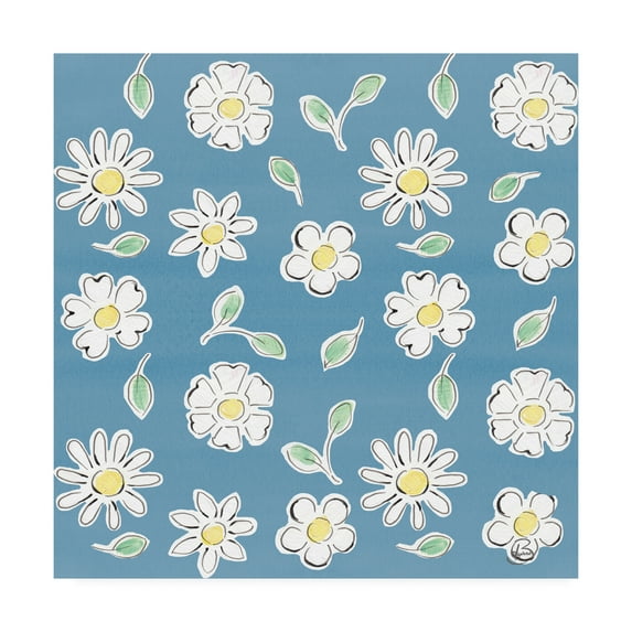 Trademark Fine Art 'Springtime Pattern VIID' Canvas Art by Daphne Brissonnet