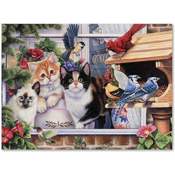 Trademark Fine Art 'Springtime Wonders' Canvas Art by Jenny Newland