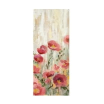 Trademark Fine Art 'Sprinkled Flowers Panel II' Canvas Art by Silvia Vassileva