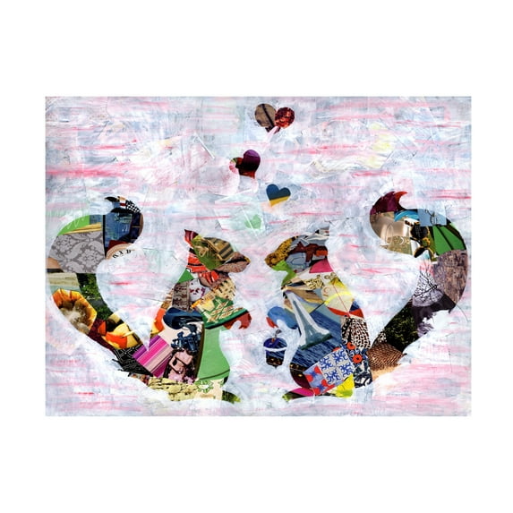 Trademark Fine Art 'Squirrels' Canvas Art by Artpoptart