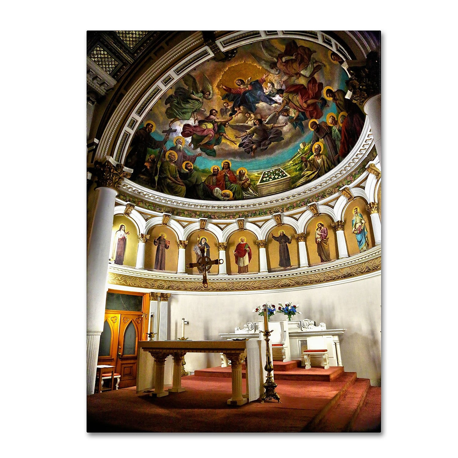 Trademark Fine Art "St. Leonards 2" Canvas Art by CATeyes