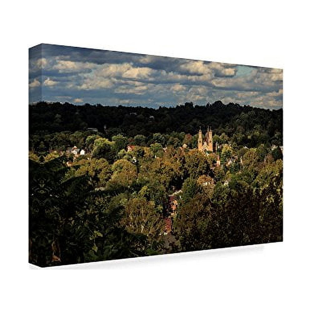 Trademark Fine Art Marys Church, Marietta Oh' Canvas Art by