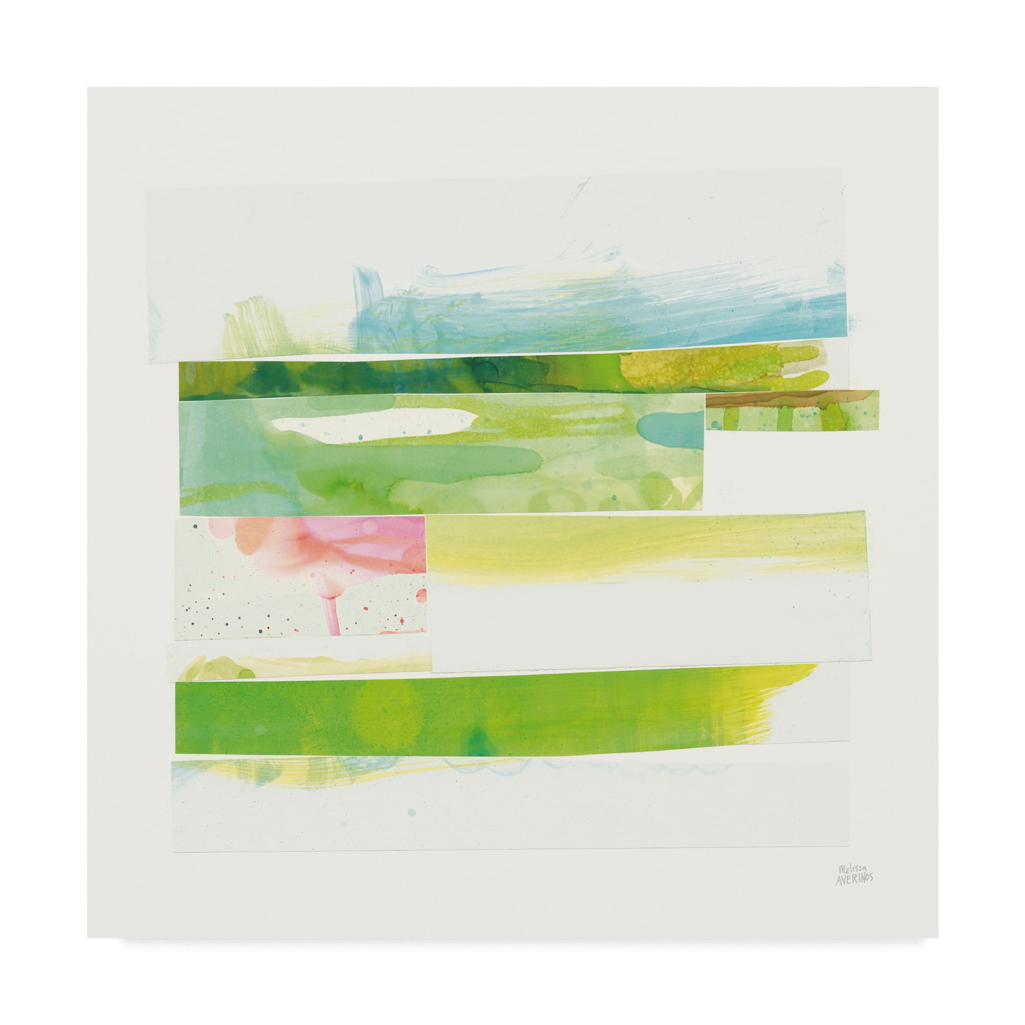 Trademark Fine Art 'Stacks III v2' Canvas Art by Melissa Averinos