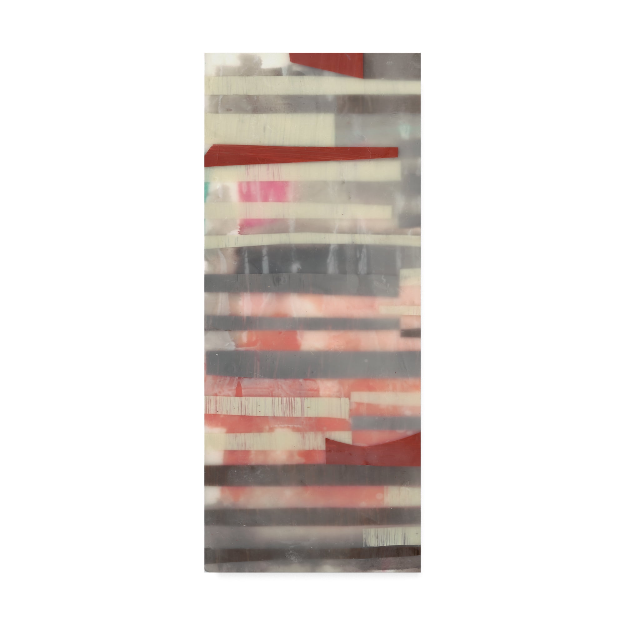 Trademark Fine Art 'Staggered Lines I' Canvas Art by Jennifer Goldberger