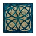 thumbnail image 1 of Trademark Fine Art 'Stained Glass Indigo IV' Canvas Art by Megan Meagher, 1 of 4