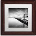 thumbnail image 1 of Trademark Fine Art "Stand By" Canvas Art by Moises Levy White Matte, Wood Frame, 1 of 5
