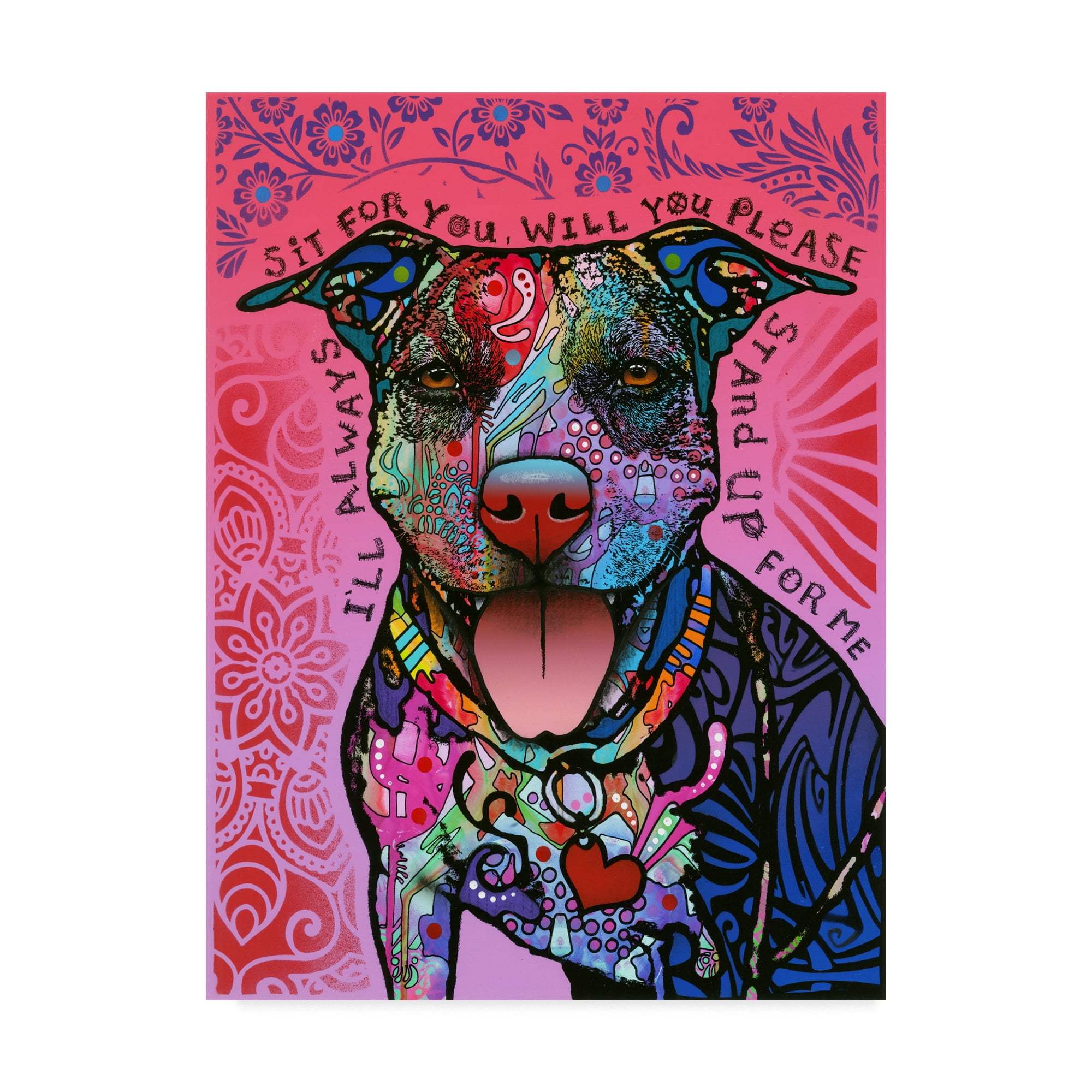 Trademark Fine Art 'Stand Up' Canvas Art by Dean Russo