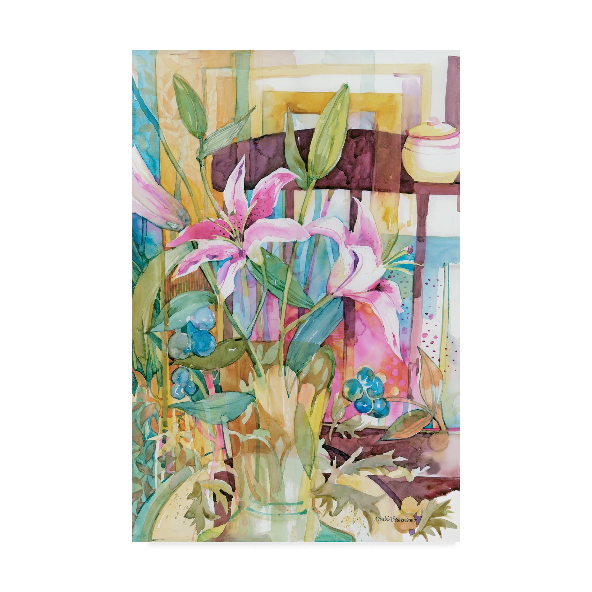Trademark Fine Art 'Stargazer Interior' Canvas Art by Annelein Beukenkamp
