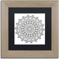 thumbnail image 1 of Trademark Fine Art "Stars Mandala" Canvas Art by Kathy G. Ahrens, Black Matte, Birch Frame, 1 of 1