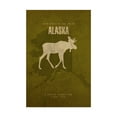 thumbnail image 1 of Trademark Fine Art 'State Animal Alaska' Canvas Art by Red Atlas Designs, 1 of 3